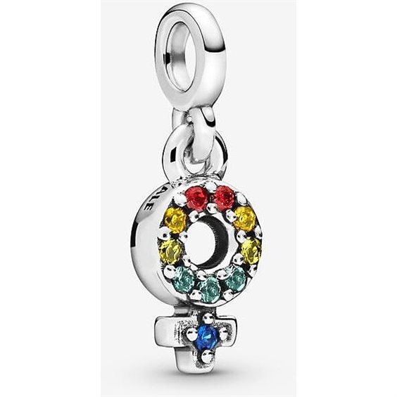Charm Pandora Donna in Argento 798382NRGMX - 798382NRGMX